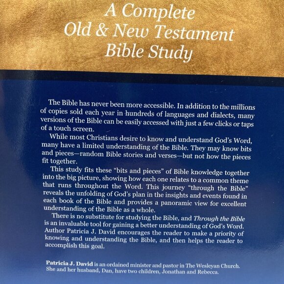 Through the Bible : A Complete Old & New Testament Bible Study Patricia J. David - Picture 9 of 10